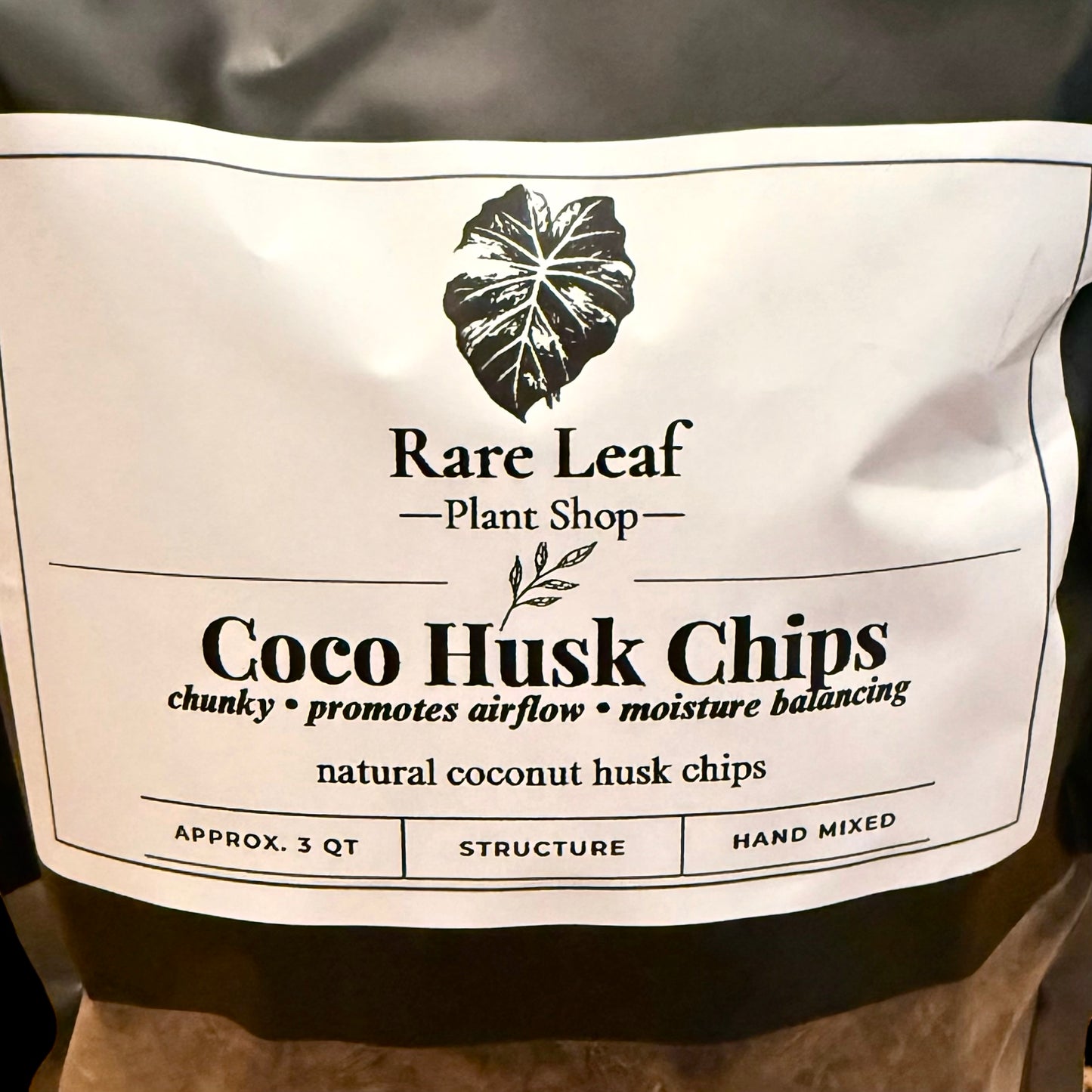 Coco Husk Chips – Soil Amendment (3 QT)