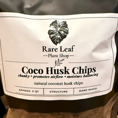 Coco Husk Chips – Soil Amendment (3 QT)